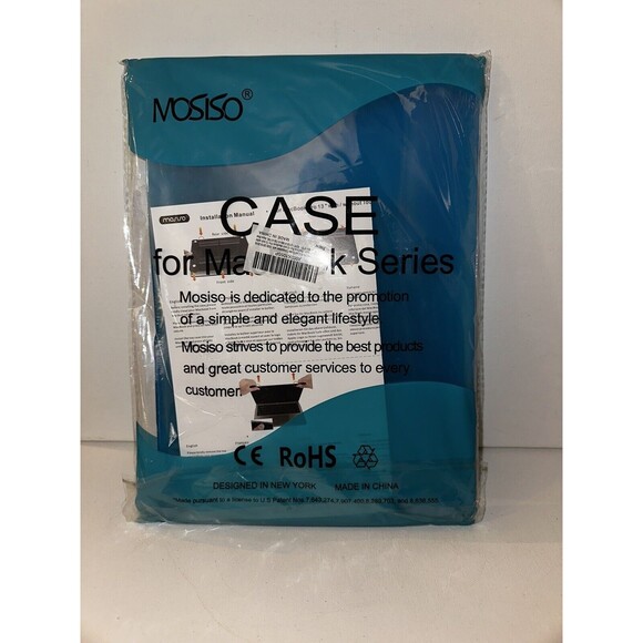 MacBook 13in Aqua Blue Snap On Hard Shell Case Laptop Cover - Picture 5 of 5